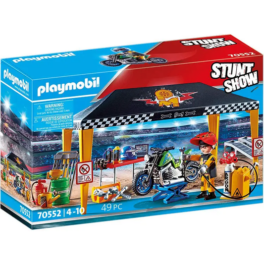 Playmobil Stuntshow - Stunt Show Service Tent 70552 (for