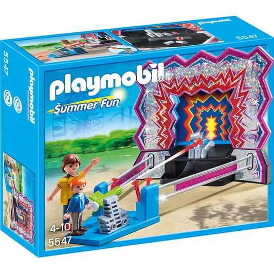 Playmobil Summer Fun Tin Can Shooting Game (For kids 4-10)