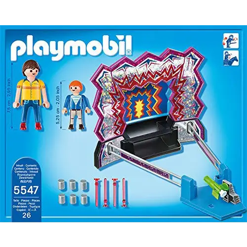 Playmobil Summer Fun Tin Can Shooting Game (For kids 4-10)