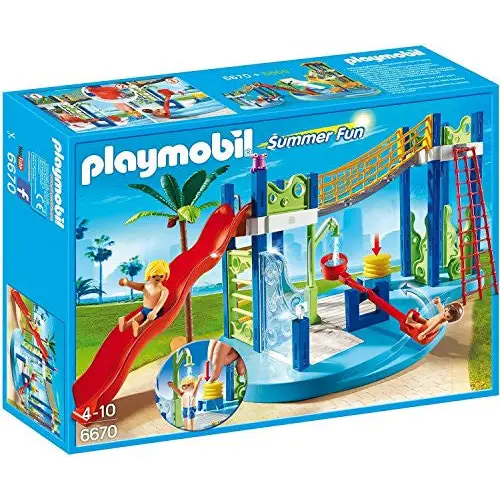 Playmobil Summer Fun Water Park Play Area 6670 (for Kids 4