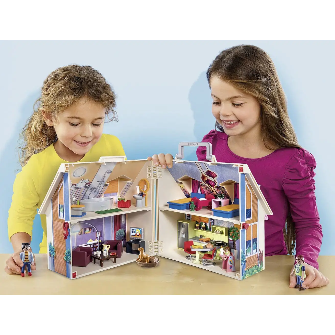 Playmobil Take Along Modern Doll House 70985 (for Kids 4 -