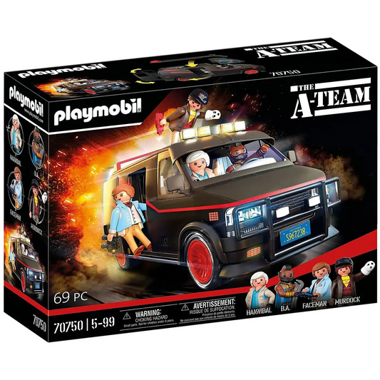 Playmobil The A-Team Van 70750 (for Kids 5 Years Old and Up)