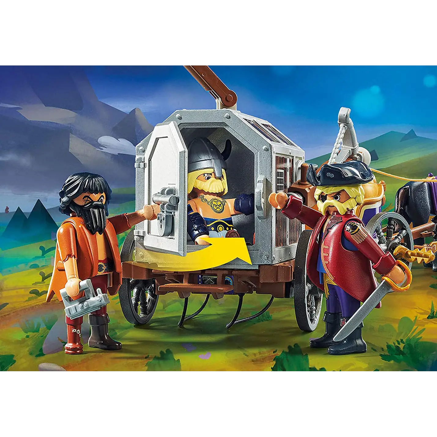 Playmobil The Movie - Charlie with Prison Wagon 70073 (for