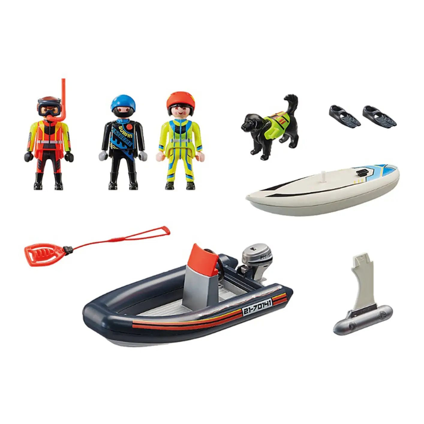 Playmobil Water Rescue with Dog 70141 (for Kids 4 to 10