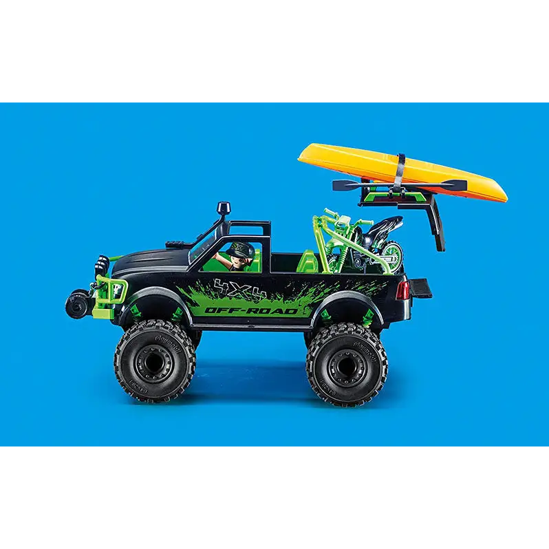 Playmobil Weekend Warrior Off-Road Action Truck Multicolored