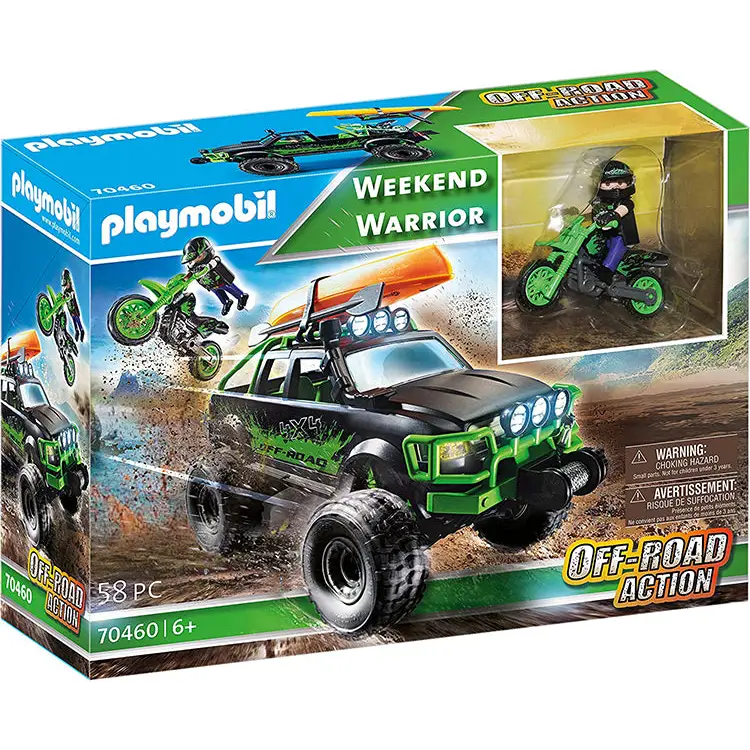 Playmobil Weekend Warrior Off-Road Action Truck Multicolored