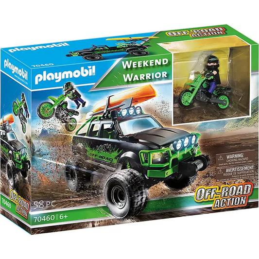 Playmobil Weekend Warrior Off-Road Action Truck Multicolored