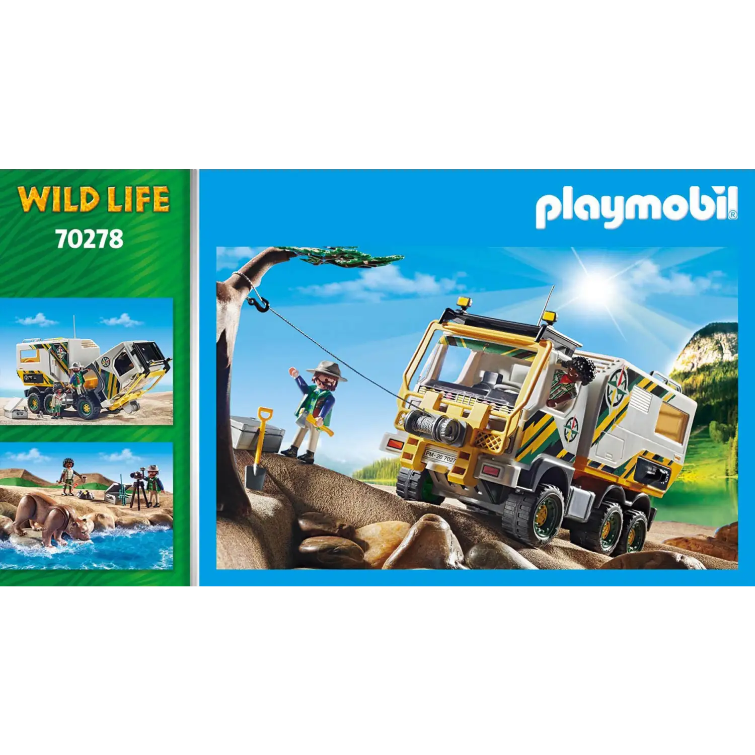 Playmobil Wild Life - Outdoor Expedition Truck 70278 (for