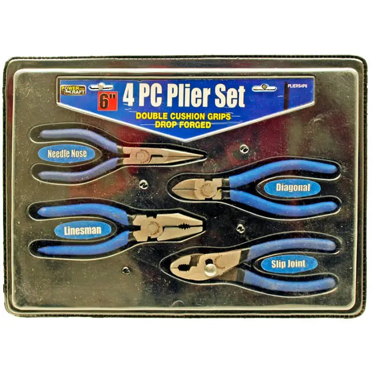 Power Pro Craft 4 Piece 6 Plier Set GJP4 - Misc