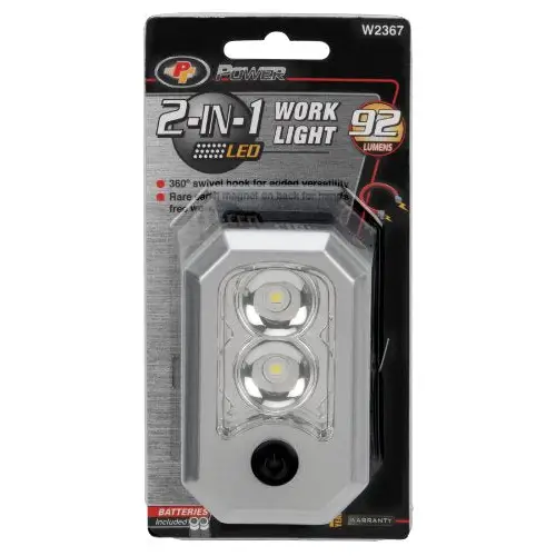 PT Power 2-in-1 LED Work Light w/ Red Laser Pointer W2367 -
