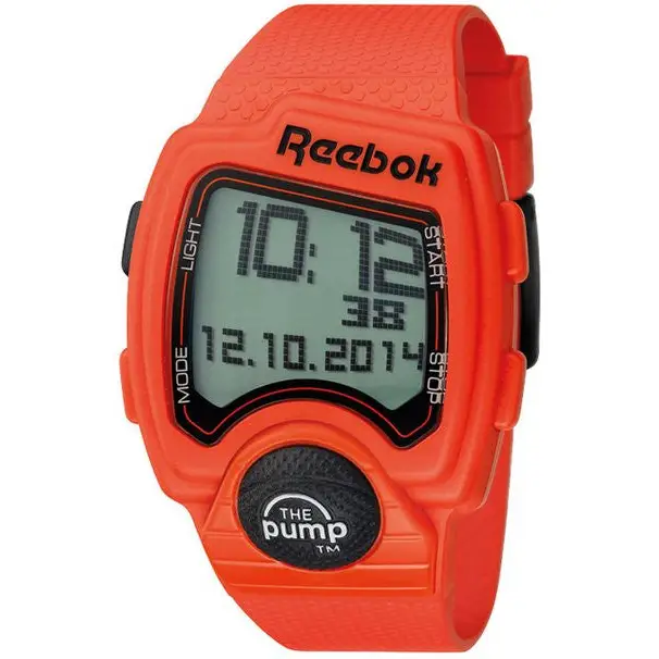 Reebok Workout Mens Silicone Alarm Chronograph Date Watch