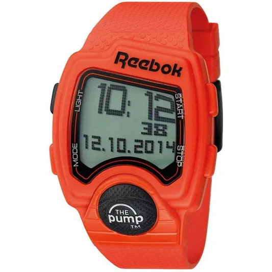 Reebok Workout Mens Silicone Alarm Chronograph Date Watch