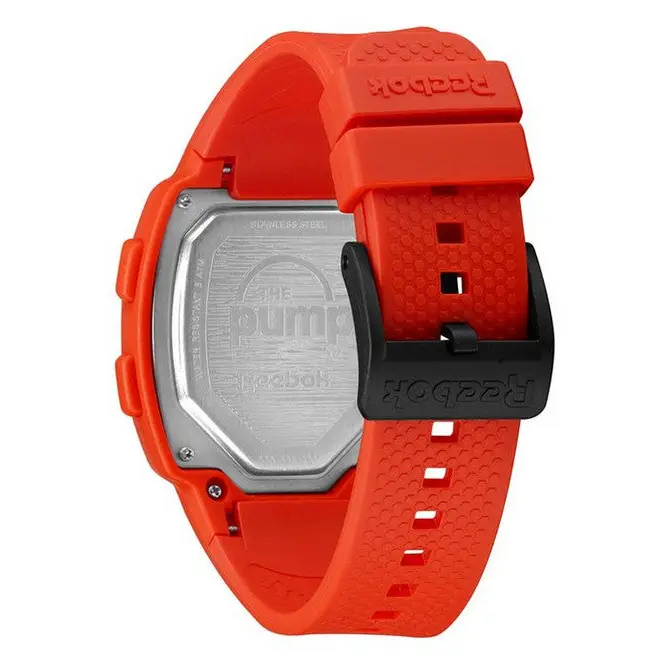 Reebok Workout Mens Silicone Alarm Chronograph Date Watch