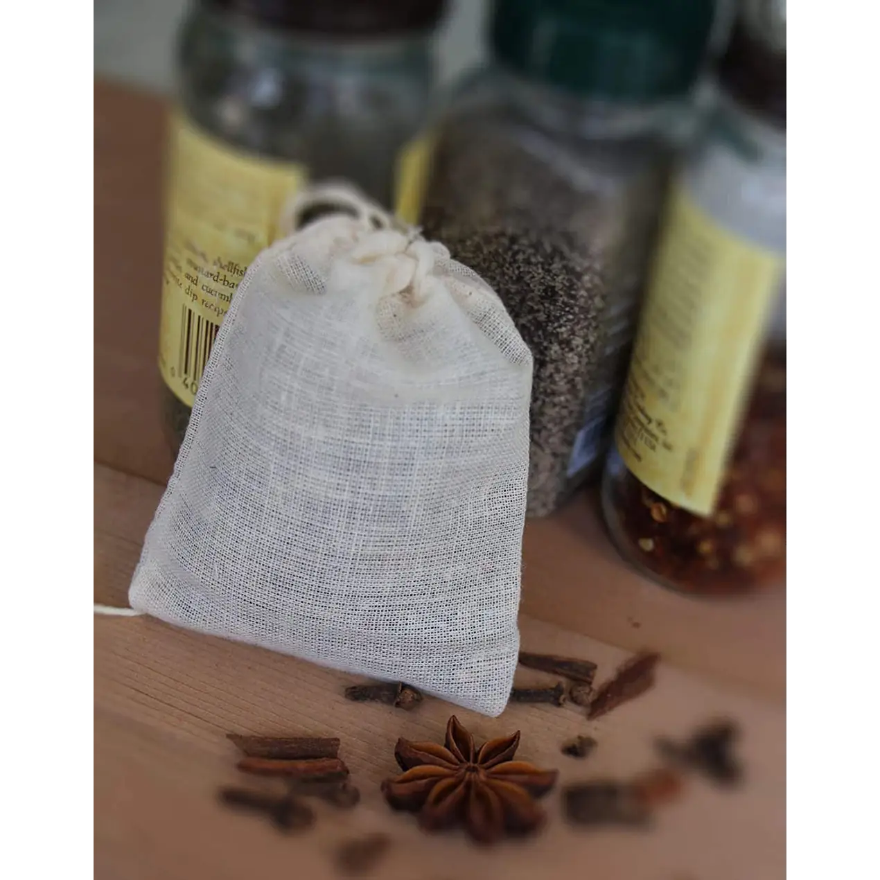 Regency Natural Cotton Spice Bags (Set of 4) RW950N - Misc