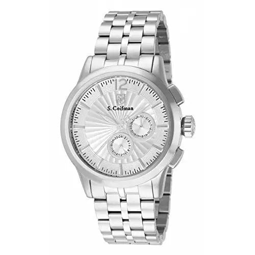 S. Coifman Men’s Chronograph Quartz Stainless Steel Watch