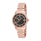 S. Coifman Women’s Chrono Quartz Rose Gold Plated Stainless