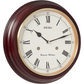 Seiko 12 Dover Chiming Grain Finish Traditional Wall Clock