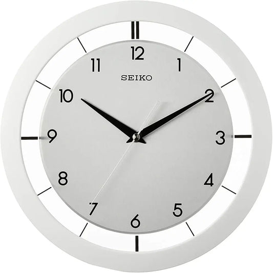 Seiko Leslie 11 Analog Quartz Quiet Sweep White Metallic