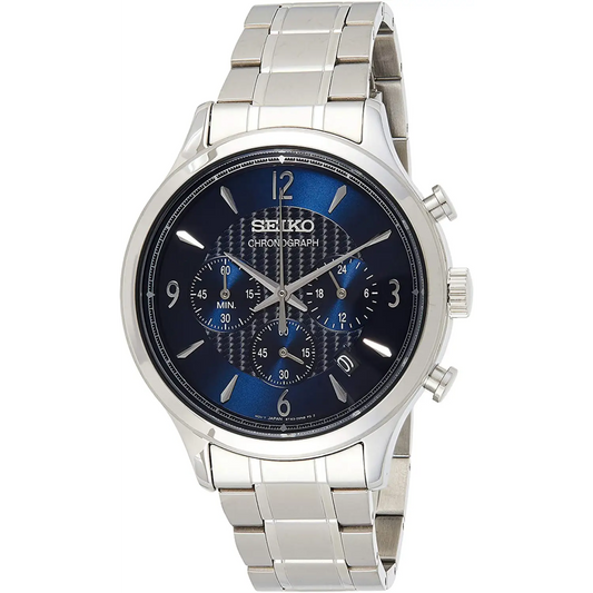 Seiko Men’s Conceptual Quartz Chrono 100m Blue Dial