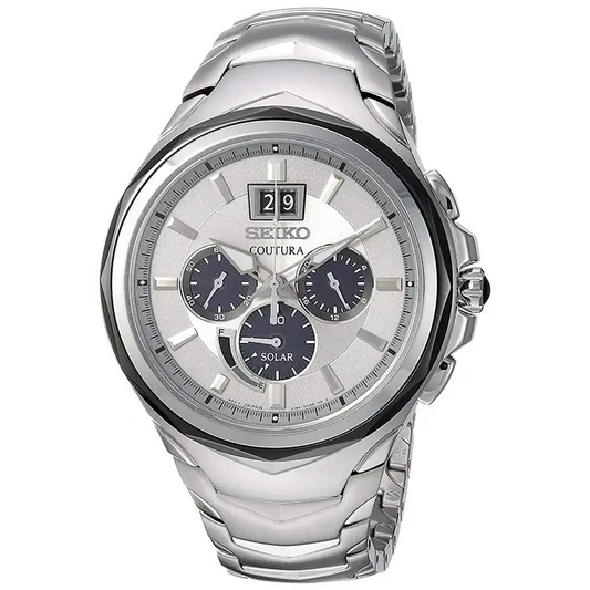 Seiko Men’s ’COUTURA Chronograph’ Quartz Stainless Steel
