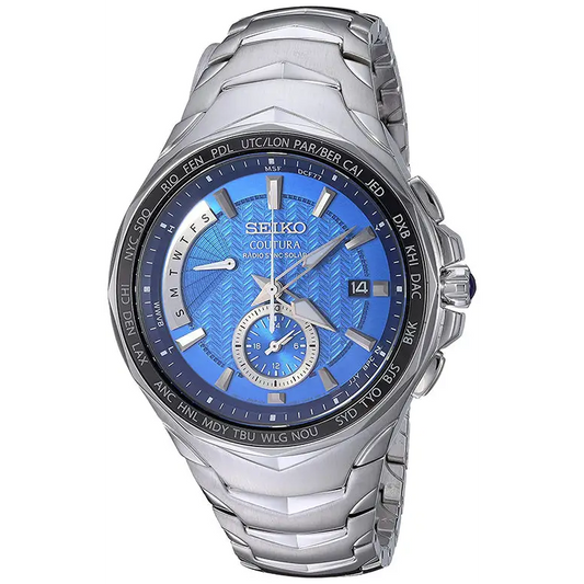 Seiko Men’s COUTURA Japanese-Quartz Watch