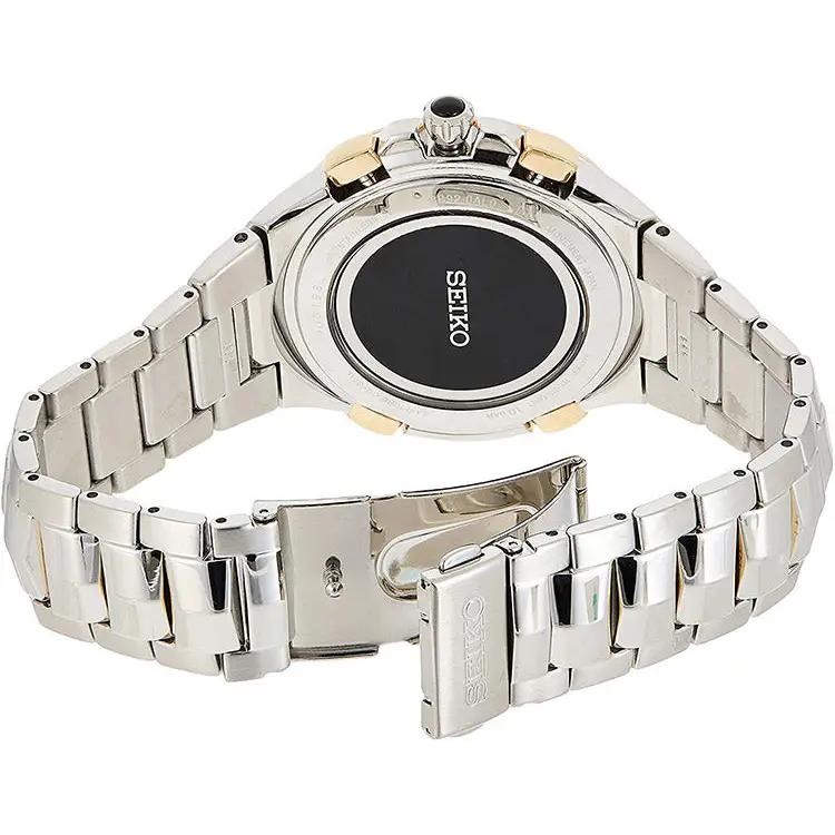 Seiko Men’s ’COUTURA’ Quartz Stainless Steel Casual Watch