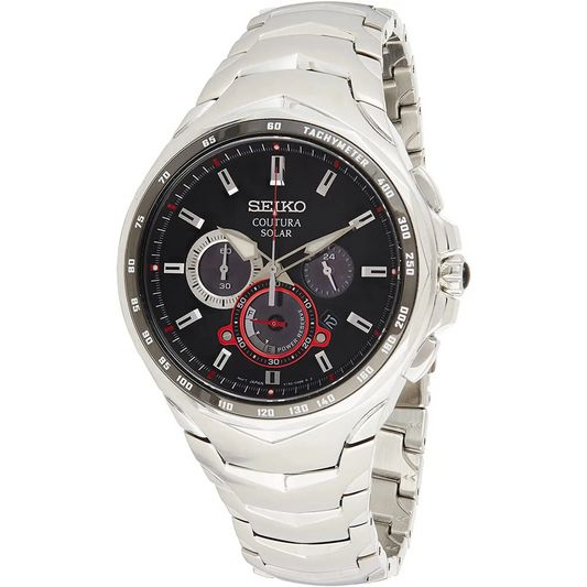 Seiko Men’s Coutura Solar Powered Chrono 100m Stainless