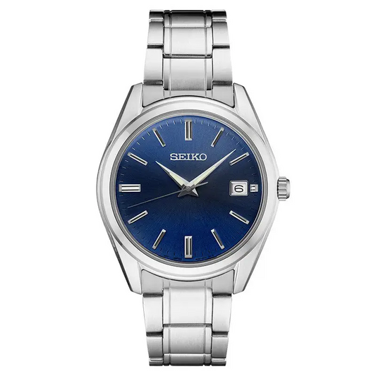 Seiko Men’s Essentials Japanese Quartz With Stainless Steel