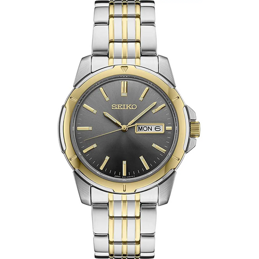 Seiko Men’s Essentials Quartz 100m Two Tone Stainless Steel
