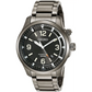 Seiko Men’s Kinetic 100m Stainless Steel Black Ion Plated