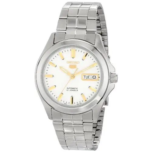 Seiko Men’s SNKK89 Automatic Stainless Steel Watch - Watches