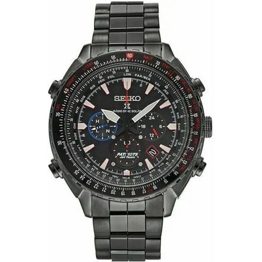Seiko Men’s Stainless Steel Radio Controlled Limited