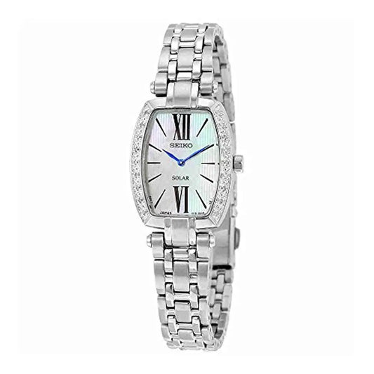 Seiko SUP283 Women’s Tressia Stainless Steel Silver Bracelet