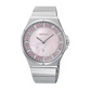 Seiko SXDG13 Pink Dial Stainless Steel Ladies Watch -