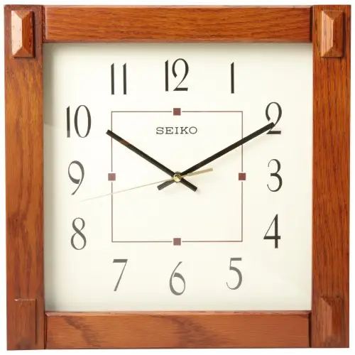 Seiko Wall Clock Dark Brown QXA469BLH - Misc