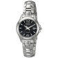 Seiko Women’s Analog Solar Date Stainless Steel Watch SUT249