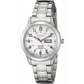 Seiko Women’s Analog Solar Day/Date White Dial Stainless