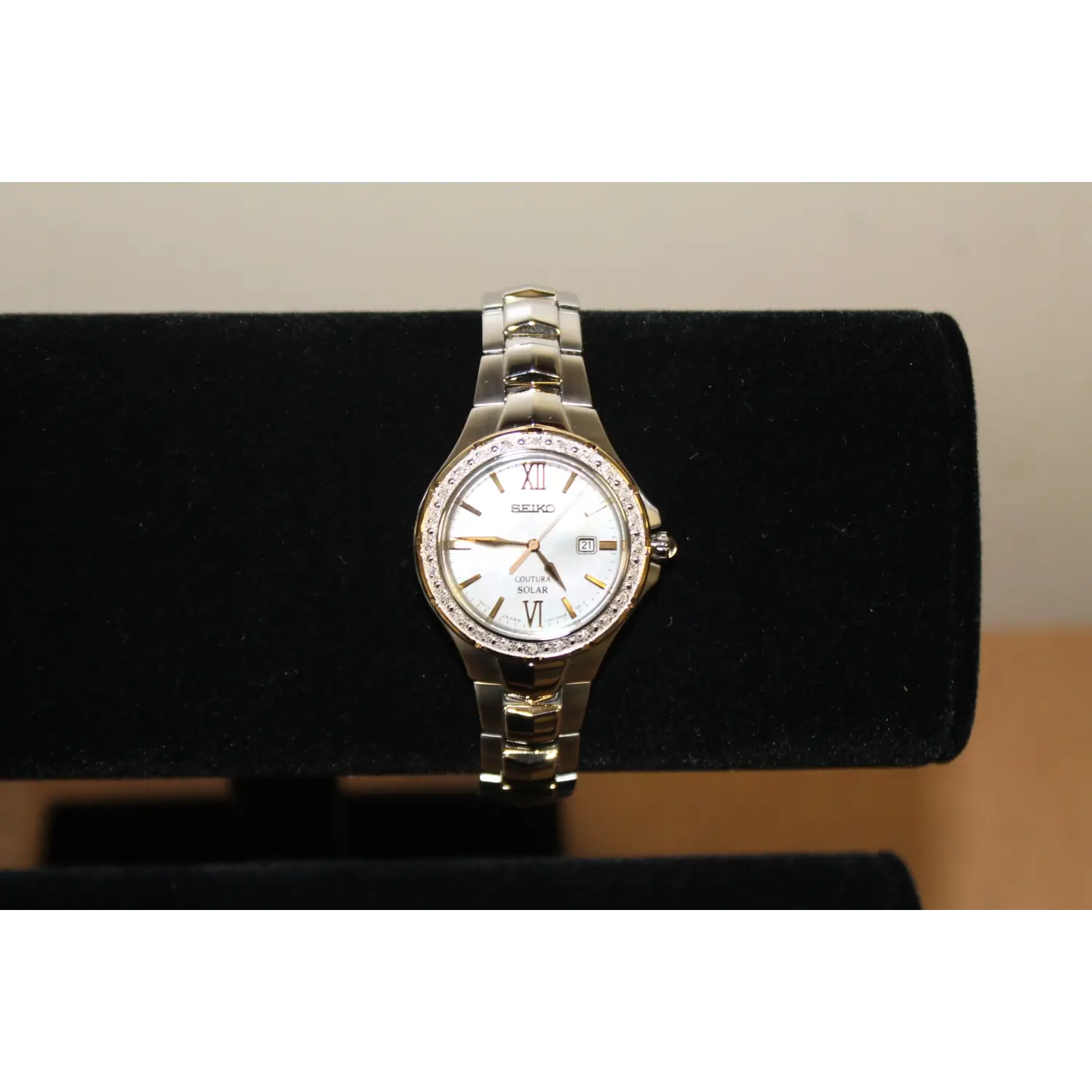 Seiko Women’s ’COUTURA’ Quartz Stainless Steel Casual Watch