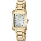 Seiko Women’s Diamonds Solar MOP Gold Tone Stainless Steel