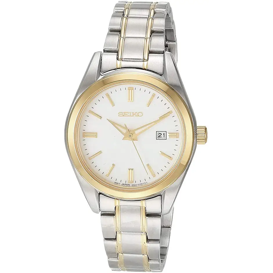 Seiko Women’s Essentials Japanese Quartz Steel Two Tone