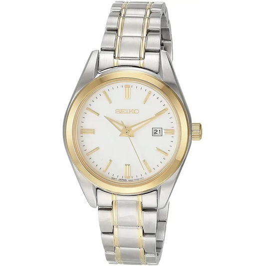 Seiko Women’s Essentials Japanese Quartz Steel Two Tone