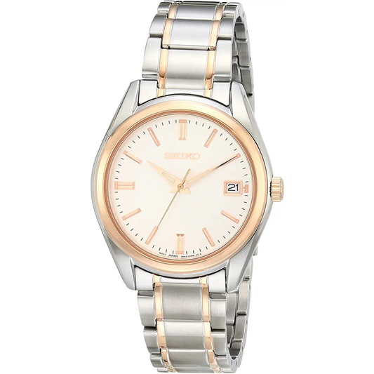 Seiko Women’s Essentials Quartz 100m Two Tone Stainless