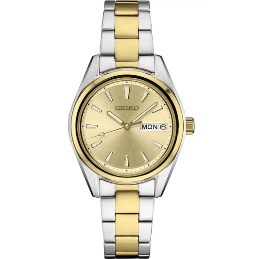 Seiko Women’s Essentials Quartz 100m Two Tone Stainless