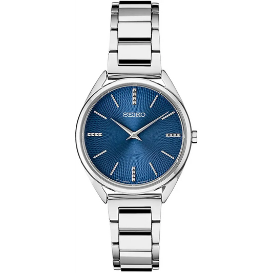 Seiko Women’s Japanese Quartz Stainless Steel Strap Silver