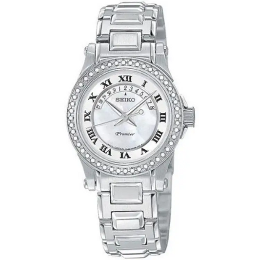 Seiko Women’s Quartz Mother of Pearl Dial Stainless Steel