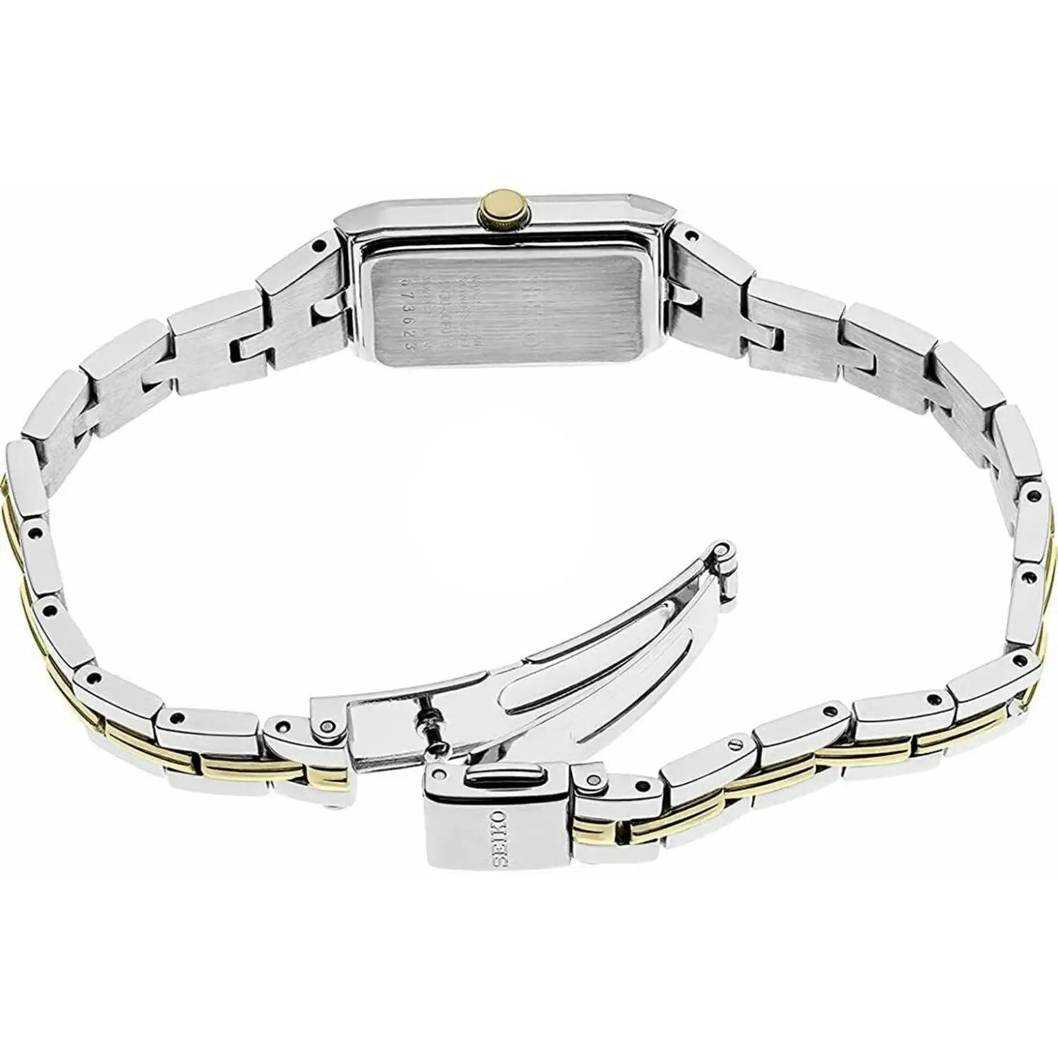 Seiko Women’s Quartz White Dial Two Tone Stainless Steel