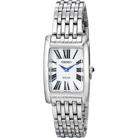 Seiko Women’s Stainless Steel Roman Numerals White Dial