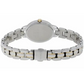 Seiko Women’s Tressia Solar MOP Diamonds Two Tone Stainless