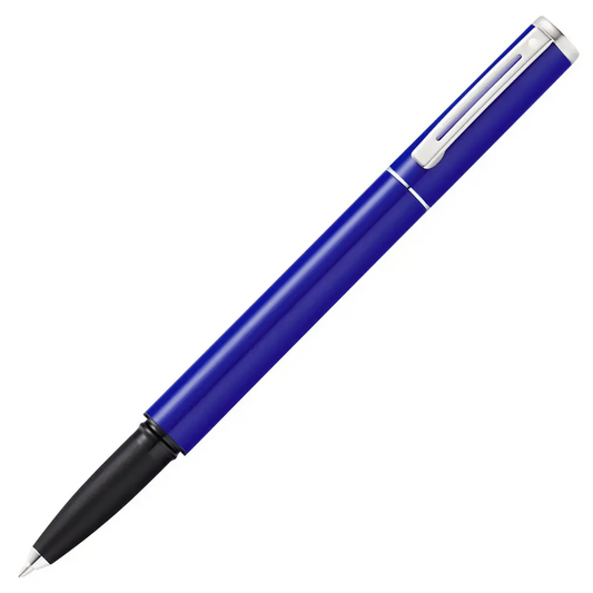 Sheaffer Pop Glossy Blue Gel Rollerball Pen with Chrome Trim