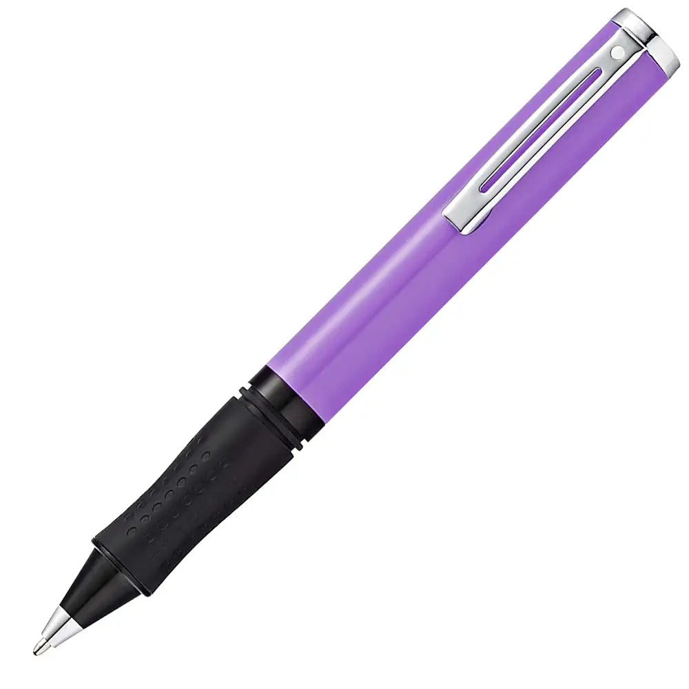 Sheaffer Pop Glossy Lilac Ballpoint Pen with Chrome Trim -